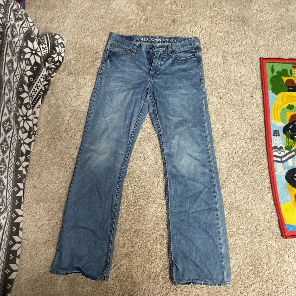 American Eagle Outfitters Light Blue Denim Jeans